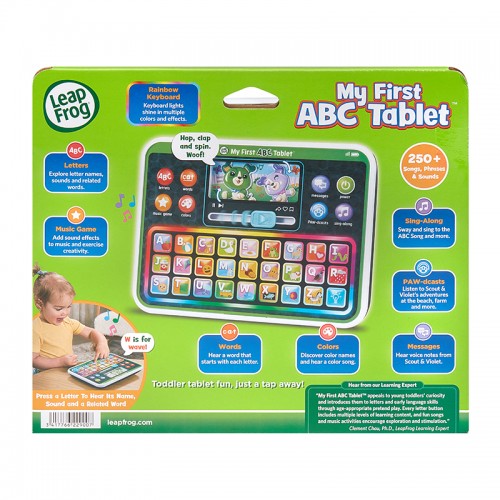 LeapFrog My First ABC Tablet | Tablet Toy | Educational Toy | Learning Toy | 12 months+